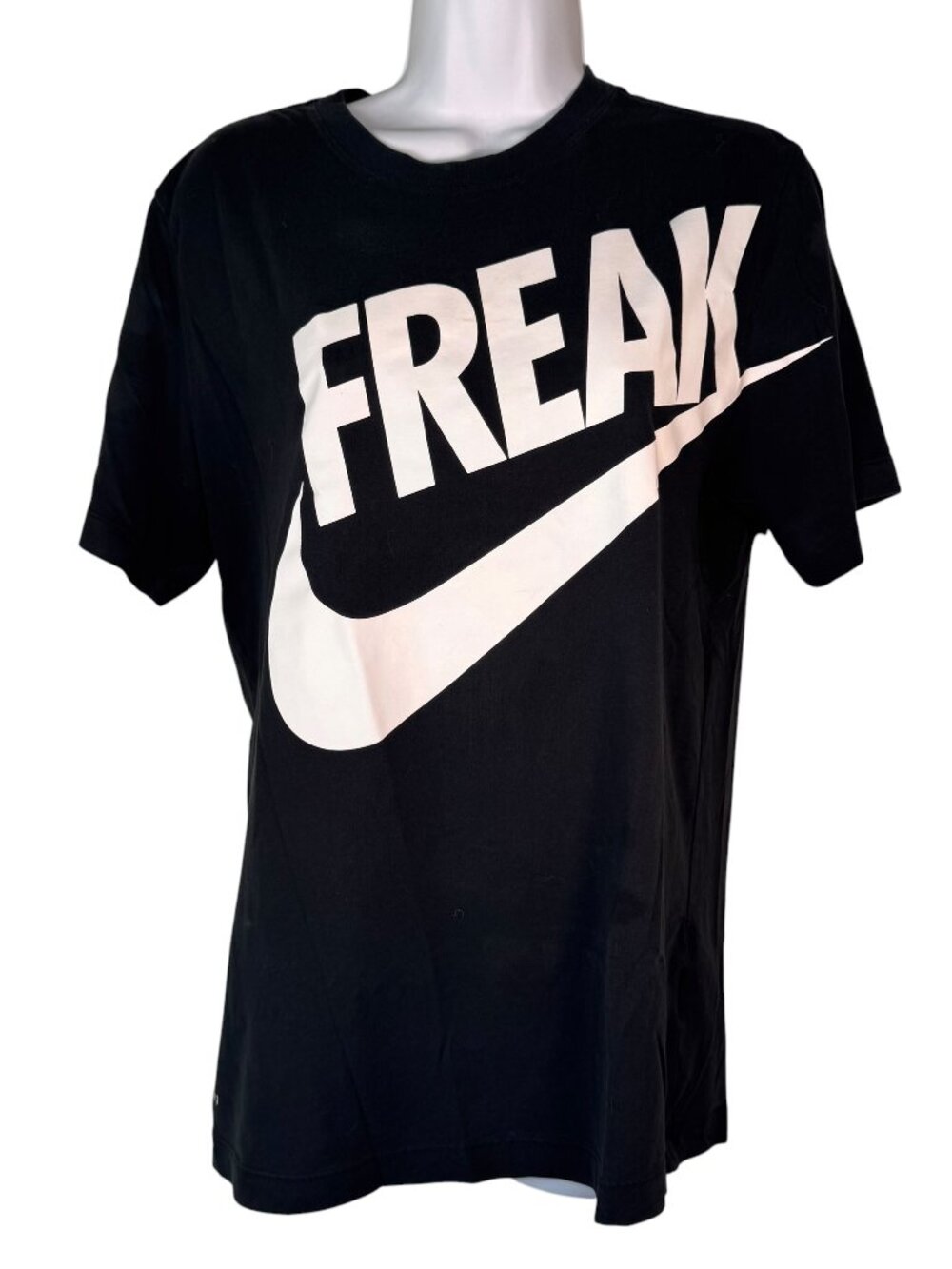 Nike Freak Black Men's T Shirt Tee Dri Fit Gym Running Giannis Basketball Medium